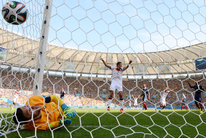 مونديال البرازيل 2014 : الشوط الاول من الداربي الأوربي ينتهي لصالح المانيا ضد فرنسا 1-0 | الإذاعة الجزائرية